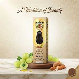 Aceite Capilar de Amla y Almendras, Aceite Natural Personalizado para el Cuidado del Cabello, Fórmula Herbal Botánica, Enriquecido con Aceite de Almendras, Sensación Ligera y Confortable - Product Image 6