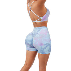 Shorts y Top de Yoga para Mujer de Buena Calidad, Tela Suave y Transpirable, Ajuste Cómodo, Ideal para Ejercicio al Aire Libre - Product Image 5