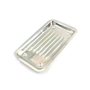 Plateau d'organisation d'instruments en acier inoxydable pour clinique, stérilisation, détartreur, autoclavable, hygiène dentaire, manuel HERMANN - Product Image 1