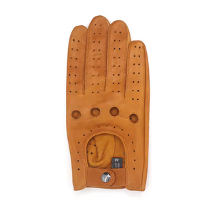 Gants d'hiver en cuir personnalisés pour hommes OEM, en peau de chèvre avec doublure en peau de mouton, nouvelle mode, pour la conduite automobile, vente en gros, gants personnalisables - Product Image 2