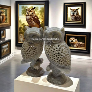 Mejor diseño clásico, producto superior, escultura de animal tallada a mano de esteatita con aspecto pulido para uso en decoración del hogar y el Hotel - Product Image 1