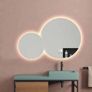 Miroir de salle de bain mural LED rond double moderne Daystar Trade avec capteur tactile et rétroéclairage - Product Image 2