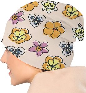 Men's and Women's Winter Beanies <b>Hats</b> Fashionable Simple Knitted Outdoor Warm Cold-Proof Beanies <b>hats</b> camouflage patterned - Product Image 2