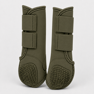 Protège-jambes en néoprène premium pour chevaux, pour l'équitation, l'entraînement, la course, le saut d'obstacles et l'utilisation en écurie, avec une conception durable et une protection sécurisée - Product Image 5