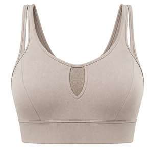 Soutien-gorge de sport pour femmes à fort impact, respirant, pour la gym, l'entraînement et le fitness, rembourré, sans couture, confortable - Product Image 1