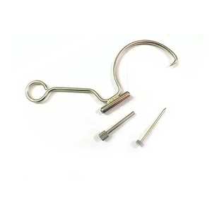 Guía de perforación ortopédica quirúrgica para rodilla tipo C, de acero inoxidable, instrumento quirúrgico profesional, herramienta CE Narham Enterprises - Product Image 4