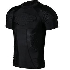 Uniforme de Rugby OEM Duradero de Poliéster y Spandex para Adultos, Camiseta y Pantalones Cortos de Compresión Acolchados con Opción de Logotipo Personalizado para Hombres y Mujeres - Product Image 2