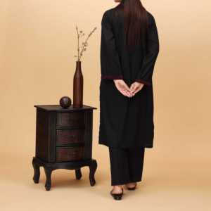 Pantalon de costume cambric embelli pour femme Collection 2PC PS4933 - Product Image 1