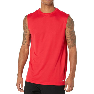 Débardeurs Musculation Homme Personnalisables en Gros – Sans Manches, Respirants, Polyester/Coton, Col Rond, pour Gym, Entraînement, Fitness, Musculation - Product Image 2