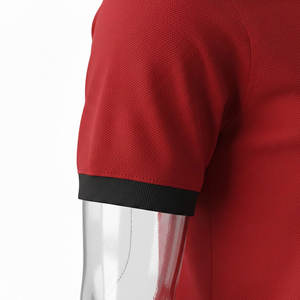 เสื้อผ้าฝ้ายถักทรงคลาสสิกคุณภาพสูงสำหรับผู้ชาย พิมพ์ลายดิจิตอลโลโก้ตามสั่ง แห้งเร็ว ระบายอากาศได้ดี ปรับแต่งได้ภายใน 24 ชั่วโมง - Product Image 5