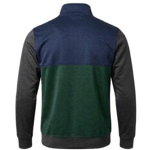 AR.NIS MUFEX INDUSTRY Chaqueta de invierno a cuadros con cuello alto y cremallera completa para hombre, ropa deportiva informal, chaqueta de forro polar al por mayor - Product Image 3