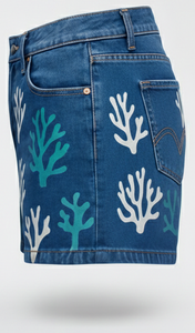 PRIMEAGE INDUSTRIES Jean décontracté personnalisé pour homme, taille mi-haute, 100 % coton, coupe déchirée, extensible, bas de pantalon en denim pour l'été - Product Image 4
