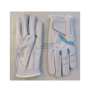 Wholesale Men's Golf <b>Gloves</b> Genuine Leather Palm Anti-Slip <b>Grip</b> Breathable Comfort Fit for Professional Golf Training Outdoor - Product Image 3