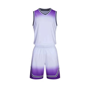 Conjunto Deportivo Personalizable Unisex de Talla Grande, Jersey de Baloncesto Reversible, Pantalones Cortos de Malla Transpirable, Uniforme de Entrenamiento - Product Image 1