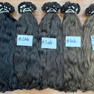 Extensiones de Cabello Humano Vietnamita Virgen con Punta de Queratina, Cutícula Alineada, Doble Trama, Alta Calidad - Product Image 2