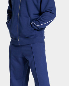 Conjunto Deportivo de 2 Piezas para Hombre, Sudadera con Hombros Caídos y Pantalones Deportivos con Ribete, Ropa Deportiva Transpirable, Venta al Por Mayor Personalizada - Product Image 6
