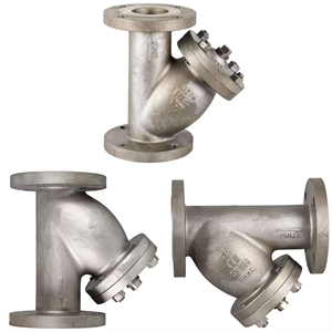 Filtre à disque manuel en acier au carbone pour pipeline industriel, type Y en fonte avec embout à bride PN16 - Product Image 3