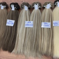 Tendances actuelles : Meilleurs articles – Extensions de cheveux humains vierges Remy 100 % à pointe plate en kératine, prix d'usine vietnamien, Super Double Drawn
