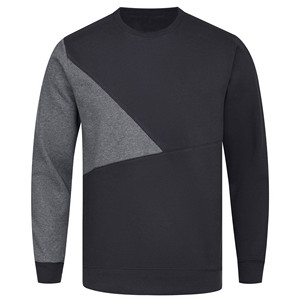 Sweat-shirt en tissu éponge imprimé croix gothique avec strass pour homme, col rond, coupe classique, hiver, écologique, séchage rapide, respirant - Product Image 1
