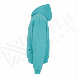 Sudadera con capucha extragrande personalizada y elegante para hombre, diseño vintage lavado con bolsillo frontal, cómoda sudadera con capucha personalizada para invierno. - Product Image 3