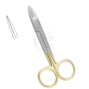 Nouvelles Ciseaux Chirurgicaux Professionnels Dean pour Opération des Amygdales, Ciseaux Chirurgicaux Tranchants et à Bout Rond Dean pour Opération des Amygdales - Product Image 3