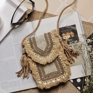 Bolso de Mano de Lujo Hecho a Mano con Cuentas Bordadas, para Mujer, Diseño de Diseñador, para Novia, Fiesta, Boda, Día de San Valentín, Moda - Product Image 6