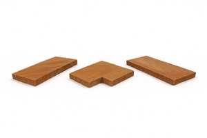 ขั้นบันไดหินทรายสีน้ำตาล Grocon Autumn Brown แบบ Bullnose สำหรับบันไดวิลล่า ลานบ้าน และบันไดภายนอกอาคาร - Product Image 2