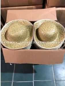 Wholesale Unisex Fashion Straw Hat Vissor <b>Beach</b> Straw Hat Customize Logo Travel & Party <b>Accessories</b> Vietnam Factory Export - Product Image 5
