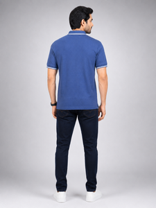 Men Polo <b>Shirt</b> Soft Breathable Cotton Blend <b>Collared</b> <b>T</b> <b>Shirt</b> Lightweight Comfortable Casual Clothing For Office Travel Sports - Product Image 3