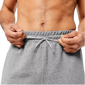 Pantalones Deportivos de Algodón Gris para Hombre, Cintura Elástica con Cordón, Pantalones Casuales para Correr con Bolsillos Laterales, Ropa de Otoño - Product Image 6