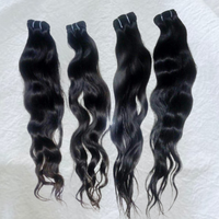 Mèches de cheveux indiens vierges bouclés pour bébés, double trame machine, permanent, toutes couleurs personnalisables, vente en gros, approvisionnement direct, authentique