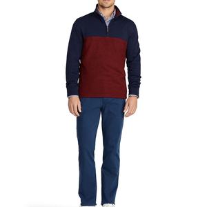 Sudadera con capucha personalizada de alta calidad con cremallera de 1/4 para hombre, sudadera pesada 100% algodón con cremallera, sudadera unisex con media cremallera de forro polar. - Product Image 4