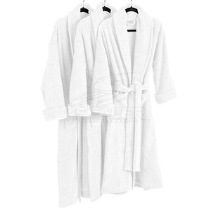 Peignoir Homme Décontracté en Coton Doux Respirant à Séchage Rapide, Manches Longues, Idéal pour la Maison, l'Hôtel, le Spa, la Douche et les Tenues Quotidiennes – Vente Flash - Product Image 3