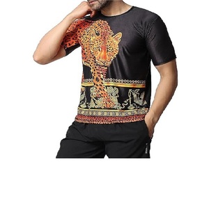 High Quality Cheap Blank Black White Sublimation T-<b>shirt</b> <b>100</b>% <b>Polyester</b> Men T-<b>shirts</b> T-<b>shirt</b> With Printing for Men - Product Image 4