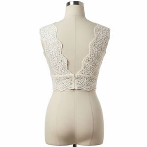 Crocheted Guipure Lace Trim 100% Cotton Beads Eco-Friendly Animal Pattern <b>Sewing</b> Craft Apparel Wholesale Fabric <b>Supply</b> for Shoes - Product Image 3