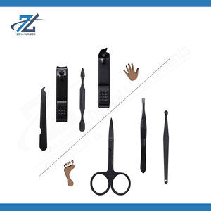 Portable Adult <b>Nail</b> Care Kit Stainless Steel Child Manicure Pedicure Set <b>Nail</b> Clipper <b>File</b> Cuticle Grooming Tools Pakistan - Product Image 3