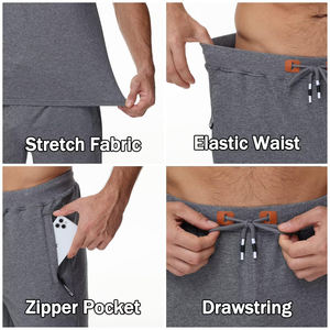 Conjuntos Deportivos Cortos de Verano para Hombre, Color Sólido, Lisos, al por Mayor, Camisetas de Moda Casual y de Playa para Jóvenes y Adultos - Product Image 2