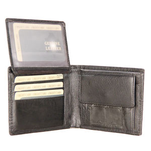 Diseñador de los hombres cortos de cuero de cocodrilo RFID logotipo personalizado cierre abierto monedero patrón de cocodrilo estilos para uso diario - Product Image 4