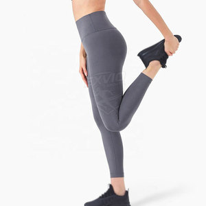High Quality Fitness Wear Women Elastic Waist <b>Legging</b> Designed For Comfort Flexibility And Daily Workout Sessions - Product Image 4