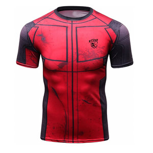 Servicio OEM, Camisetas de Compresión con Impresión por Sublimación al por Mayor, Camisetas de Compresión Ligeras - Product Image 1