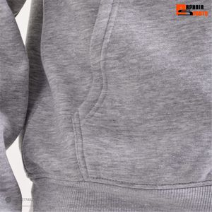 Sudadera con capucha gris de primera calidad para hombre, corte regular, algodón French Terry, informal, para uso diario y al aire libre, unisex. - Product Image 6