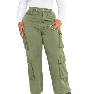 Pantalones Cargo Cómodos para Mujer, Transpirables, de Secado Rápido, Diseño Personalizado, Múltiples Bolsillos, Pantalones Cargo Casuales, Pantalones Jogger - Product Image 1