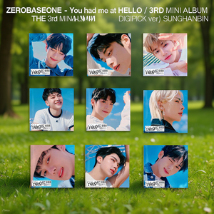ZEROBASEONE - You had me at HELLO / 3RD MINI ALBUM (version DIGIPACK) SUNGHANBIN - Product Image 3