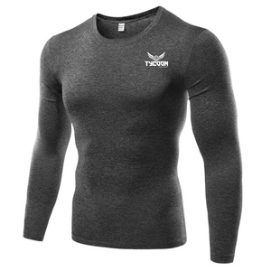 Chemise de Compression pour hommes, offre spéciale!, tenue de sport, Fitness, pour hommes, à la mode, vente en gros - Product Image 1