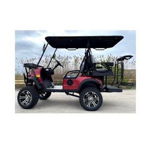 Carritos de golf de lujo ultraconfortables y económicos, de 2 a 8 asientos, con asientos de cuero suave, motor de alta eficiencia, en venta para propiedades privadas y complejos turísticos. - Product Image 6