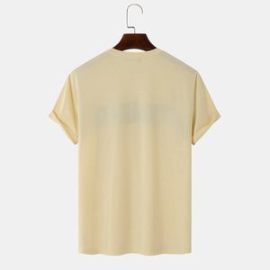 T-shirt Homme Style Tendance Qualité Supérieure Anti-Plis Léger Meilleur Design Prix Abordable Vente Chaude - Product Image 2