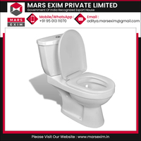 Nuevo diseño moderno, artículos sanitarios, asientos de inodoro de cerámica de dos piezas de una pieza al mejor precio del mercado con 2 años de garantía, uso en el baño