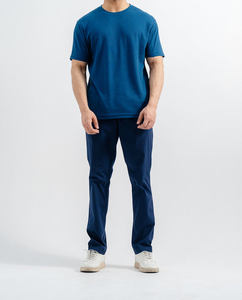 เสื้อยืดคอกลมชายไซส์ใหญ่ พิมพ์ลายซิลค์สกรีน แขนเสื้อแบบดรอปโชว์เดอร์ ผ้าฝ้ายแท้ 100% - Product Image 1