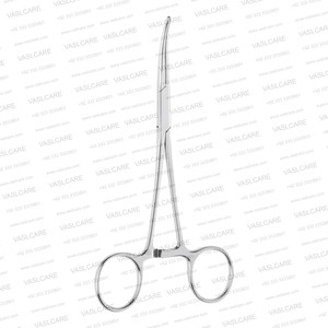 Pinzas Kelly de 5-1/2″ (14cm) Rectas y Curvas, Pinzas Hemostáticas con Mordazas Semiserradas para Cirugía Plástica Facial de Vaslcare - Product Image 6