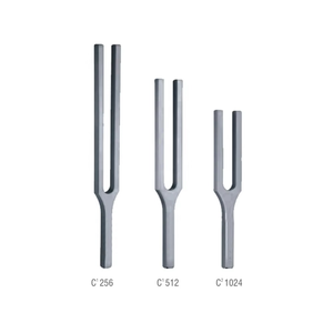 ชุดส้อมเสียงสเตนเลสสตีลทางการแพทย์ระดับมืออาชีพ C128 C256 C512 C1024 C2048 C4096 Hz ได้รับการรับรองมาตรฐาน CE สำหรับการทดสอบวินิจฉัย - Product Image 5